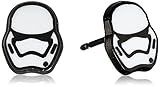 Star Wars Jewelry Unisex Episode 7 Stormtrooper Stainless Steel Stud Earrings | Amazon (US)