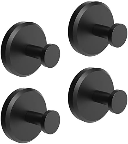 HOME SO Suction Cup Hooks for Shower, Bathroom, Kitchen, Glass Door, Mirror, Tile – Loofah, Tow... | Amazon (US)