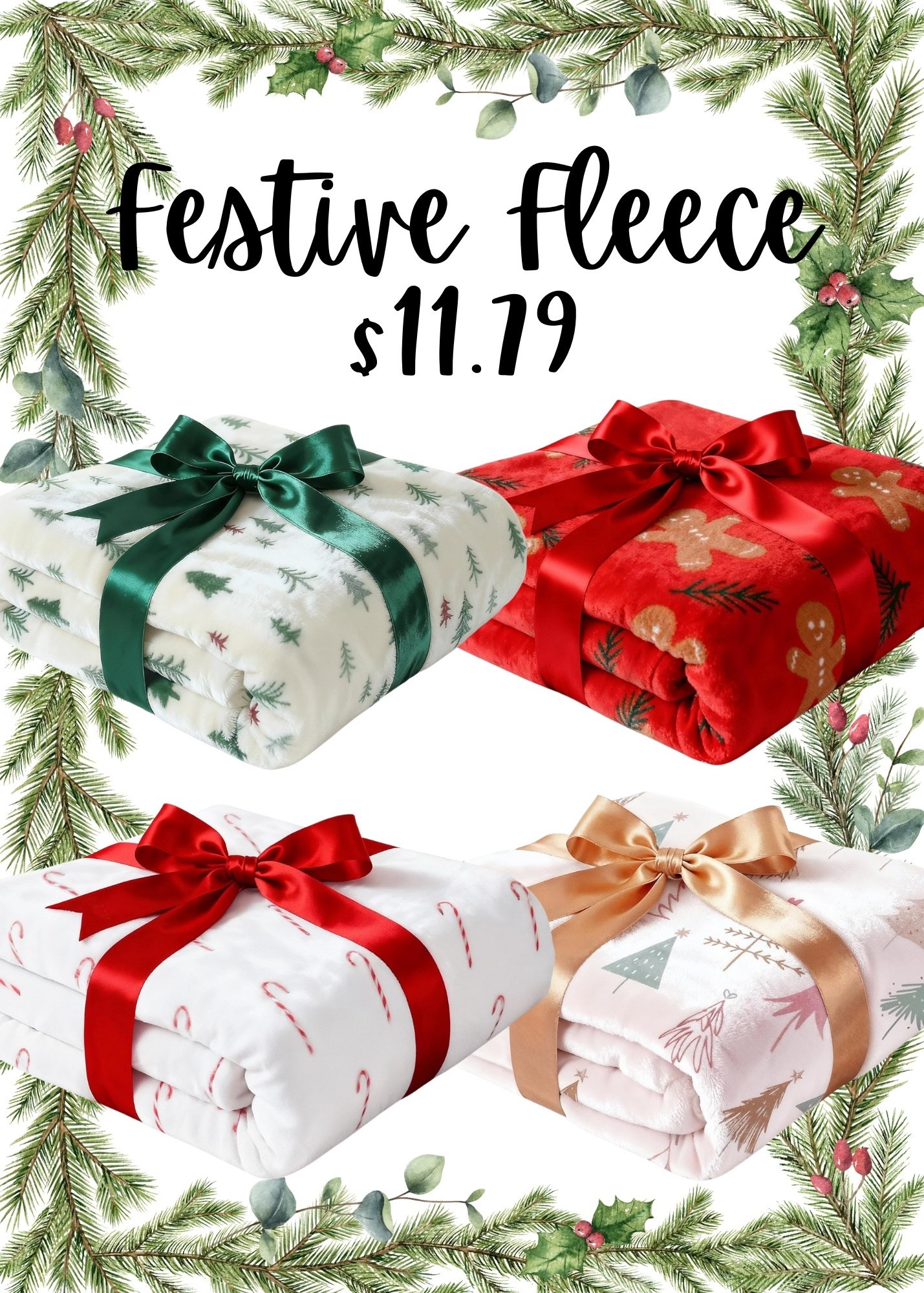 These fleece blankets from Amazon are a great gift idea!!  Give these cozy blankets early so they can be enjoyed through the Christmas holiday  

#LTKSaleAlert #LTKHome #LTKHoliday