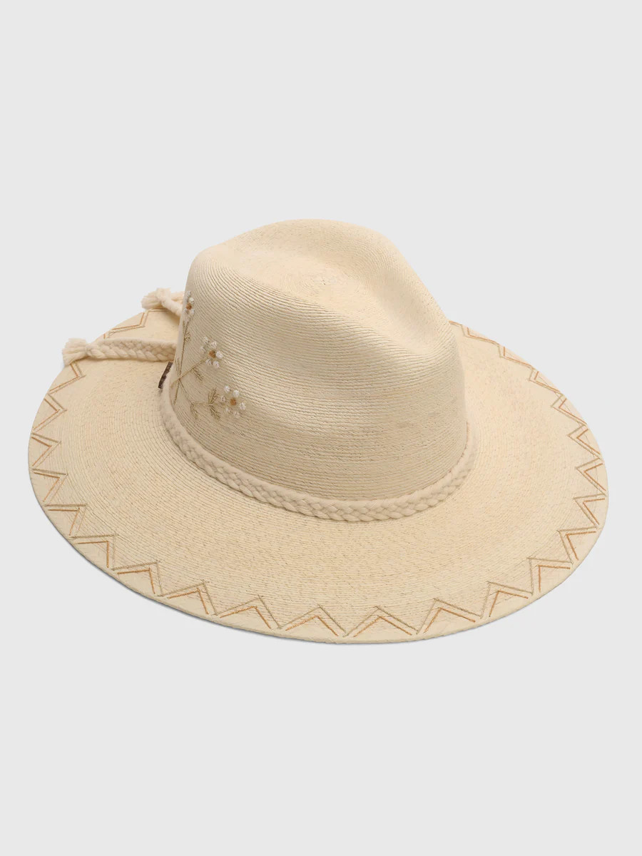 Corazon Playero Women's White Bonnet Hat | Saint Bernard