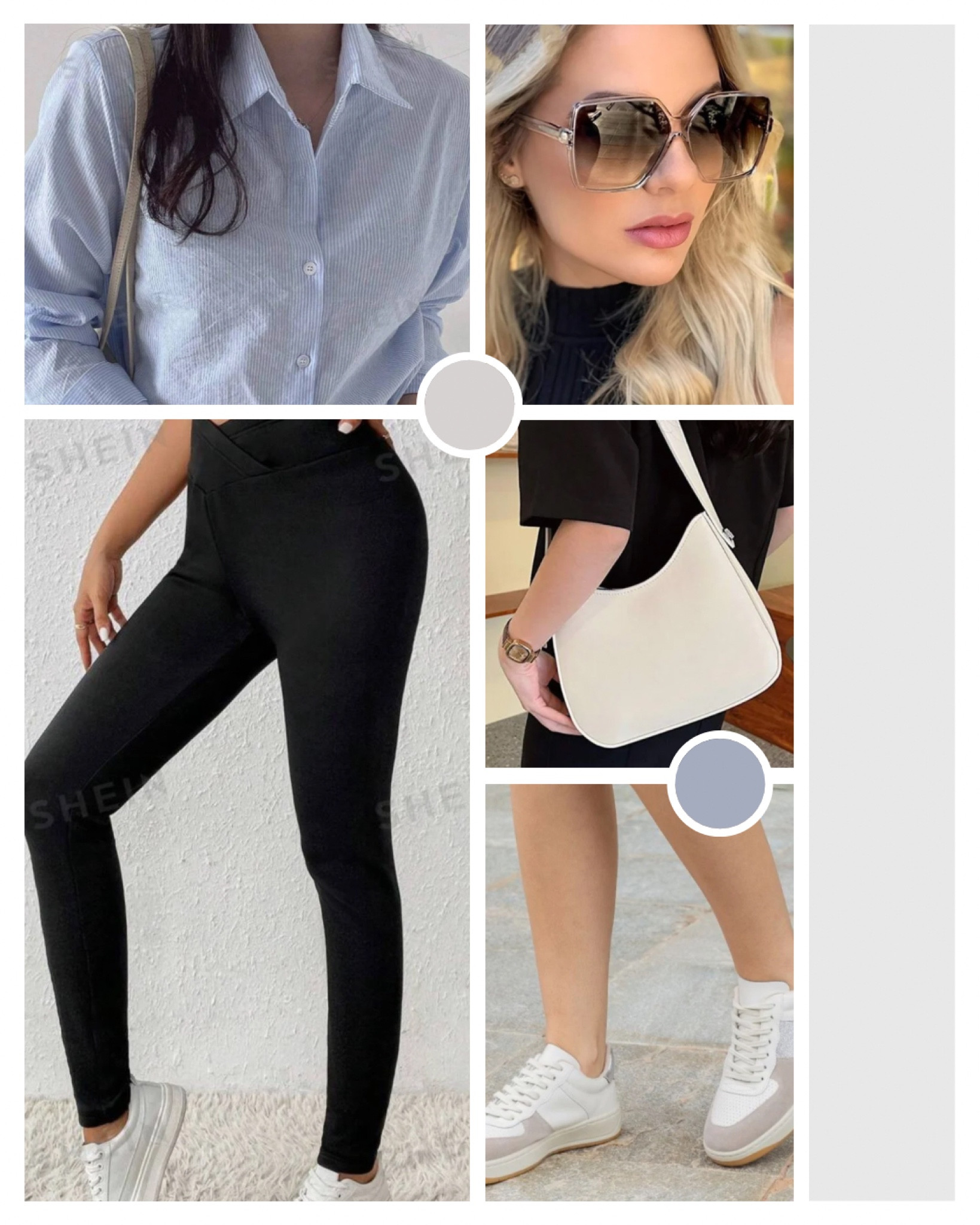 Aquele look básico e confortável: calça legging preta, camisa listrada e tênis! 



#LTKbrasil #LTKbeauty #LTKstyletip