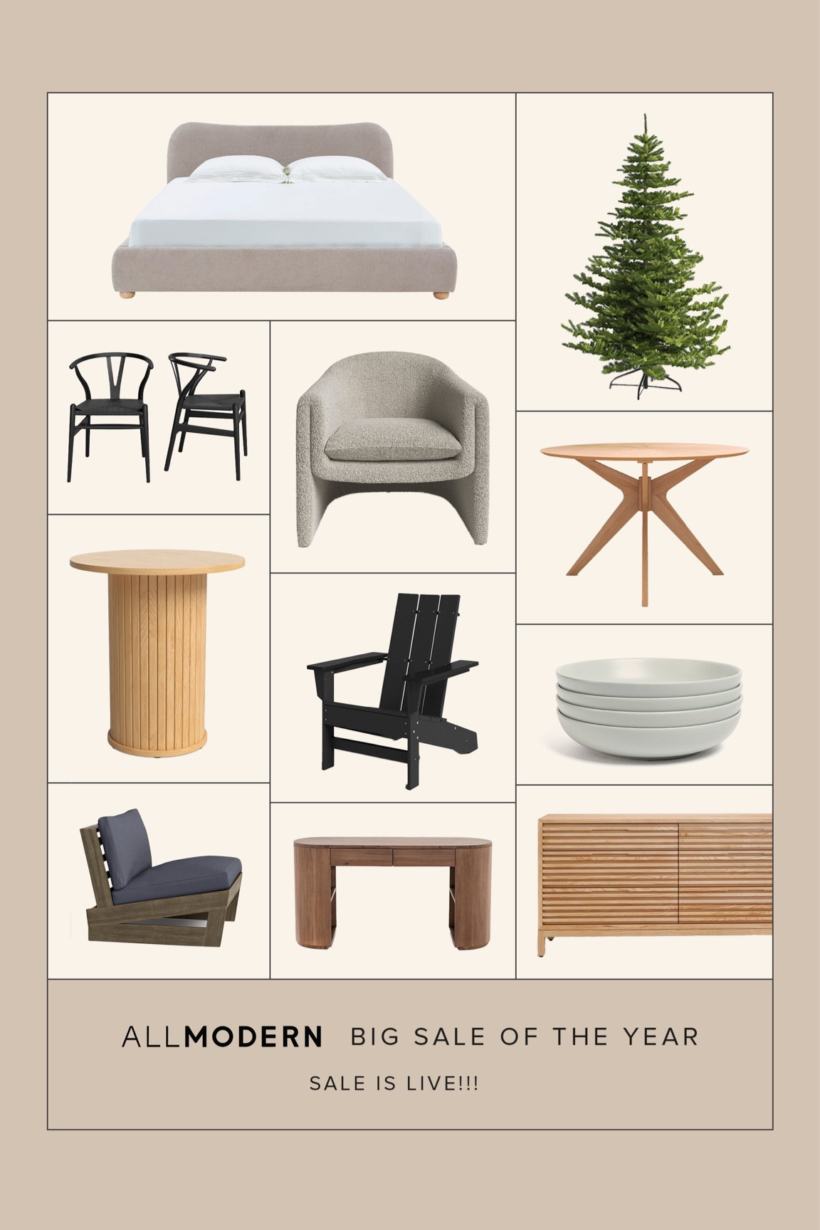 the AllModern BIG Sale of the Year is LIVE!! Save up to 70% October 5-7!

@allmodern #allmodernpartner #modernmadesimple