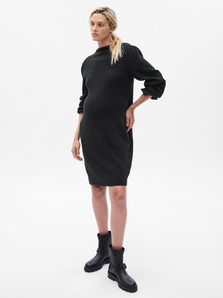 Maternity Turtleneck Mini Sweater Dress | Gap (US)