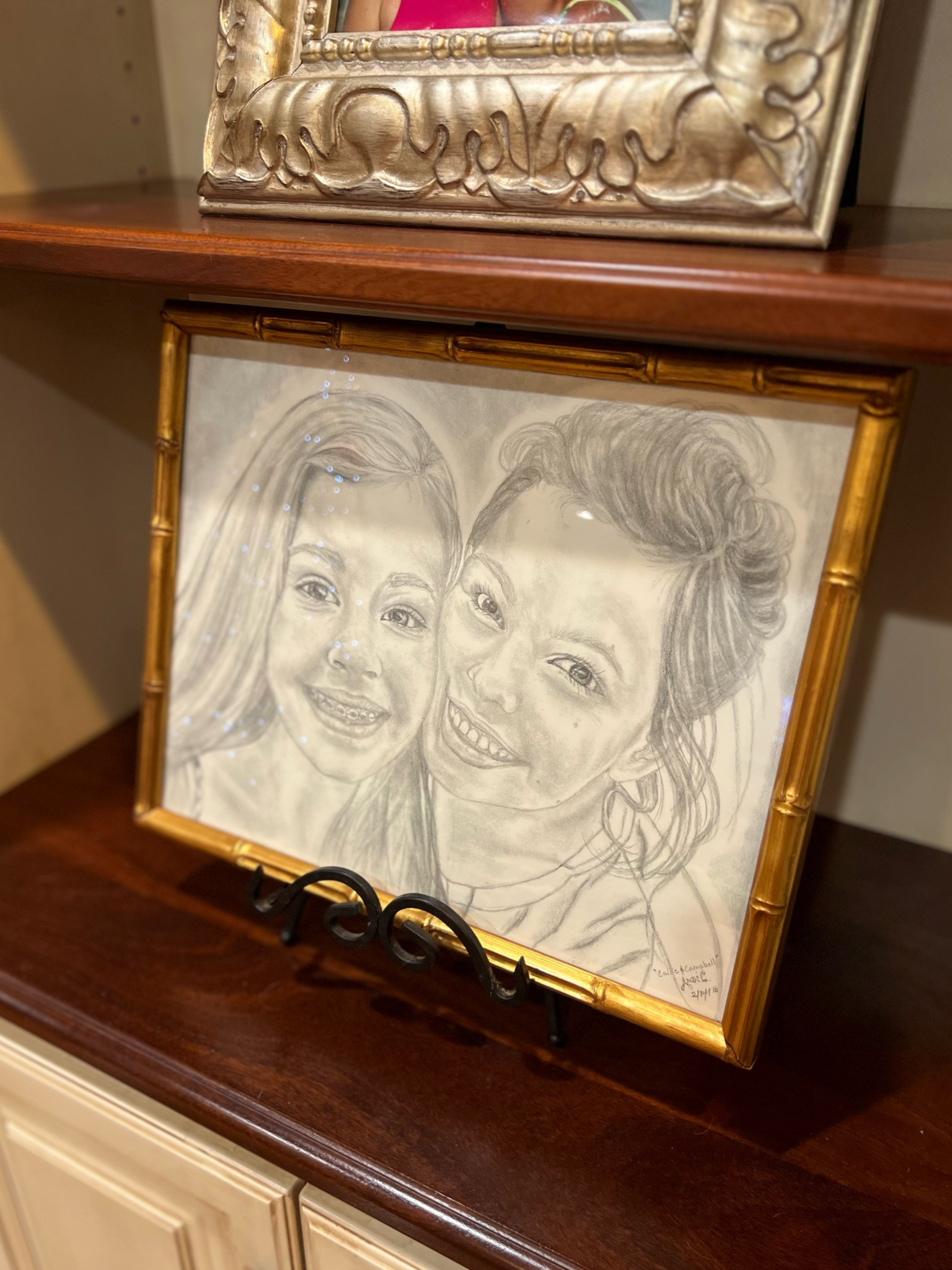 Gold bamboo picture frame 

#LTKHome #LTKFindsUnder50 #LTKGiftGuide