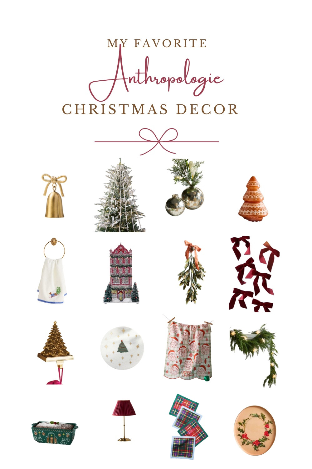 Whimsical, cozy, and a little bit magical — rounding up my top Anthro holiday finds that bring that signature charm into your home. From gilded accents and glowing candles to the prettiest ornaments and textiles, these pieces make every corner feel special.

Tap to shop the festive Anthro touches I’m loving this season! ✨

#LTKHoliday #LTKHome #LTKSeasonal
