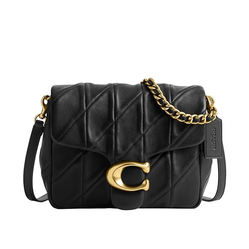 COACH Quilted Washed Leather Times Square Tabby Shoulder Bag | Amazon (US)
