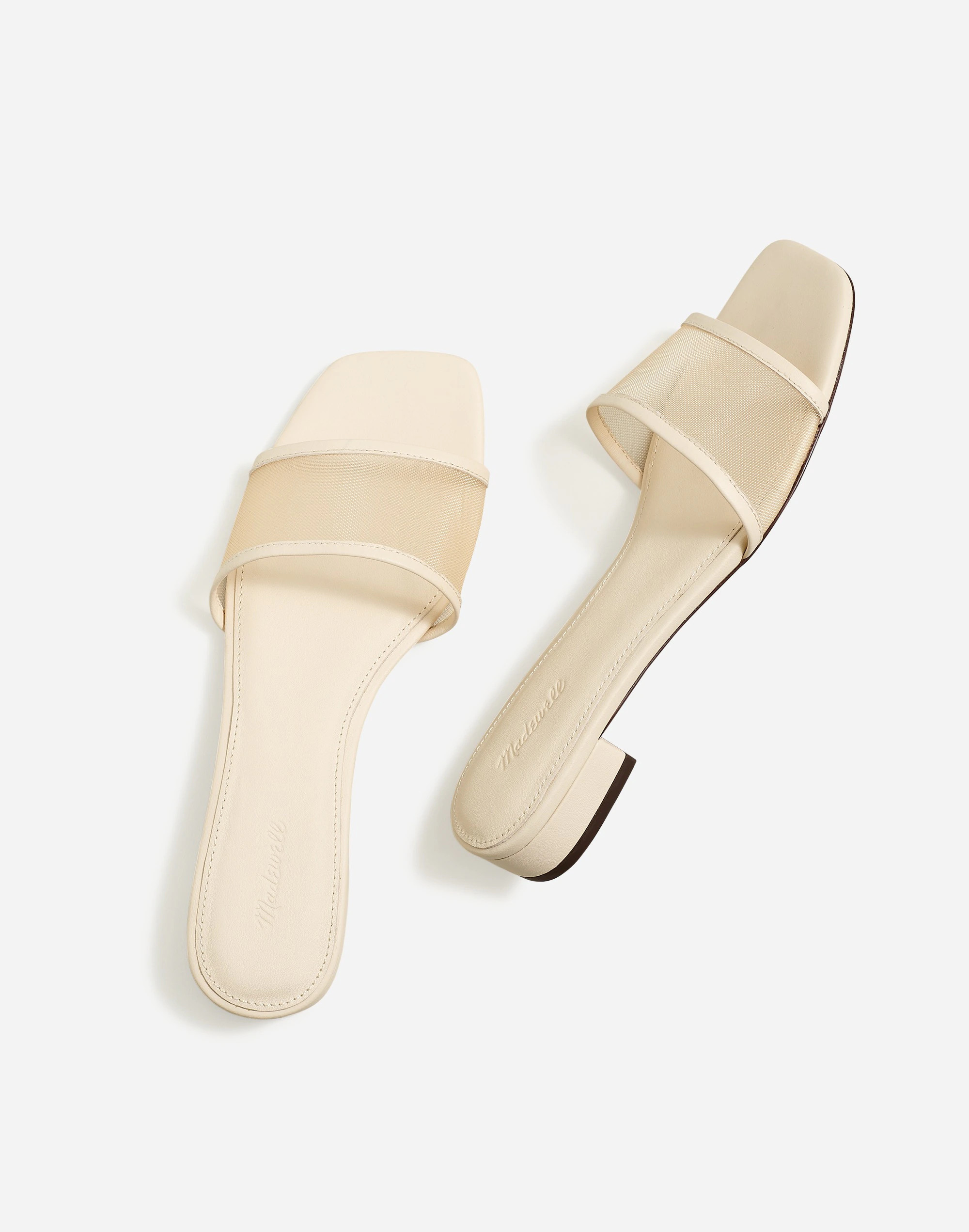 The Lynda Slide Sandal in Mesh | Madewell