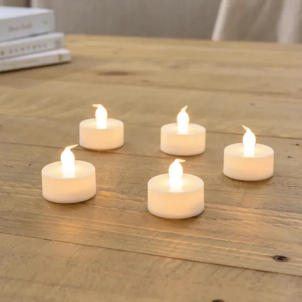Set of 5 Churchgate LED Tealights | Dunelm (migrated)
