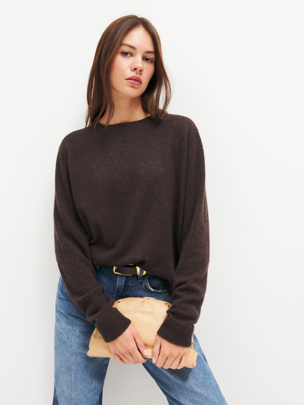Cashmere Boyfriend Sweater | Reformation (Global)