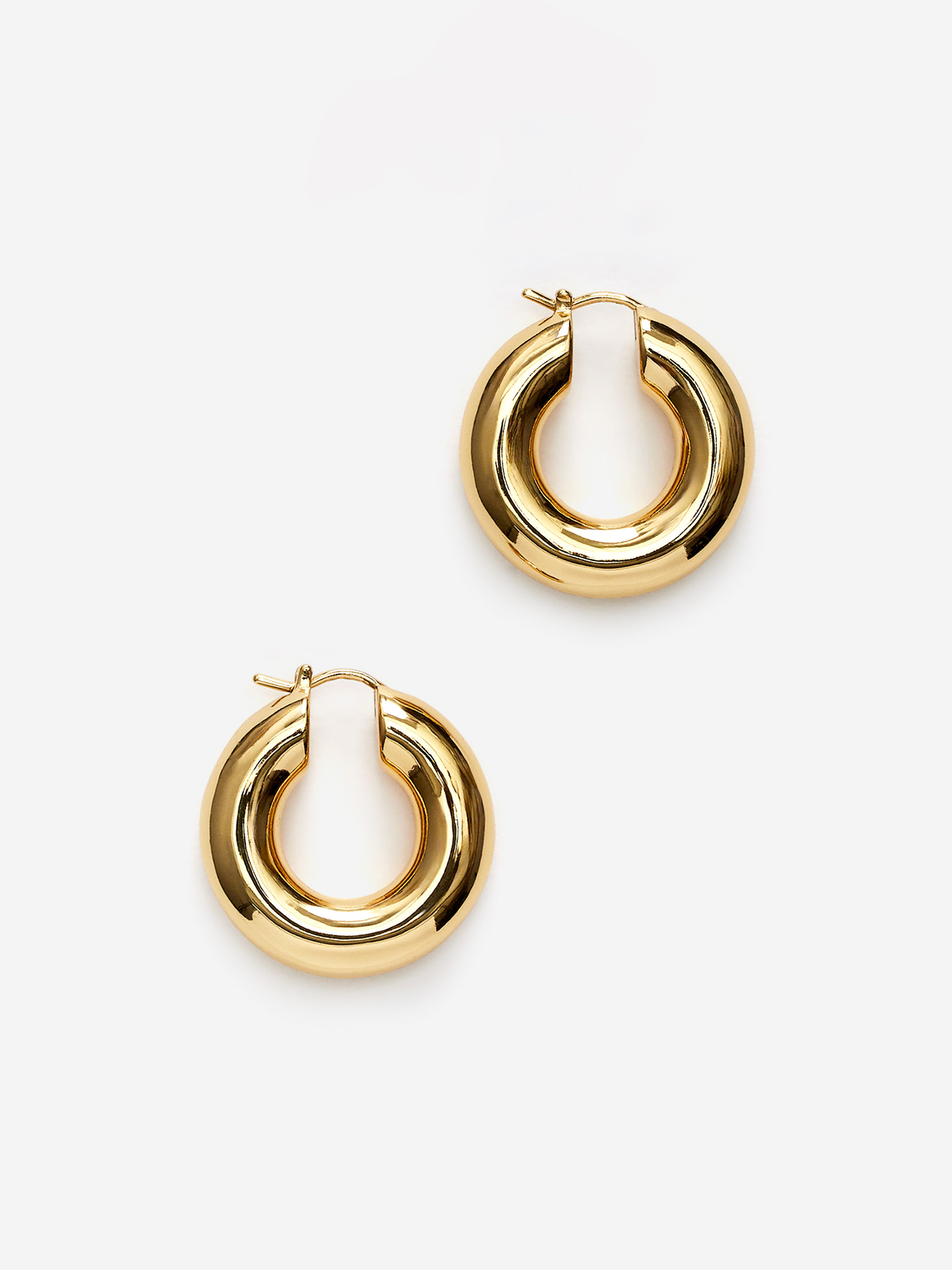 Chunky Hoop Earrings – Gold – Women – ARKET GB | Arket UK