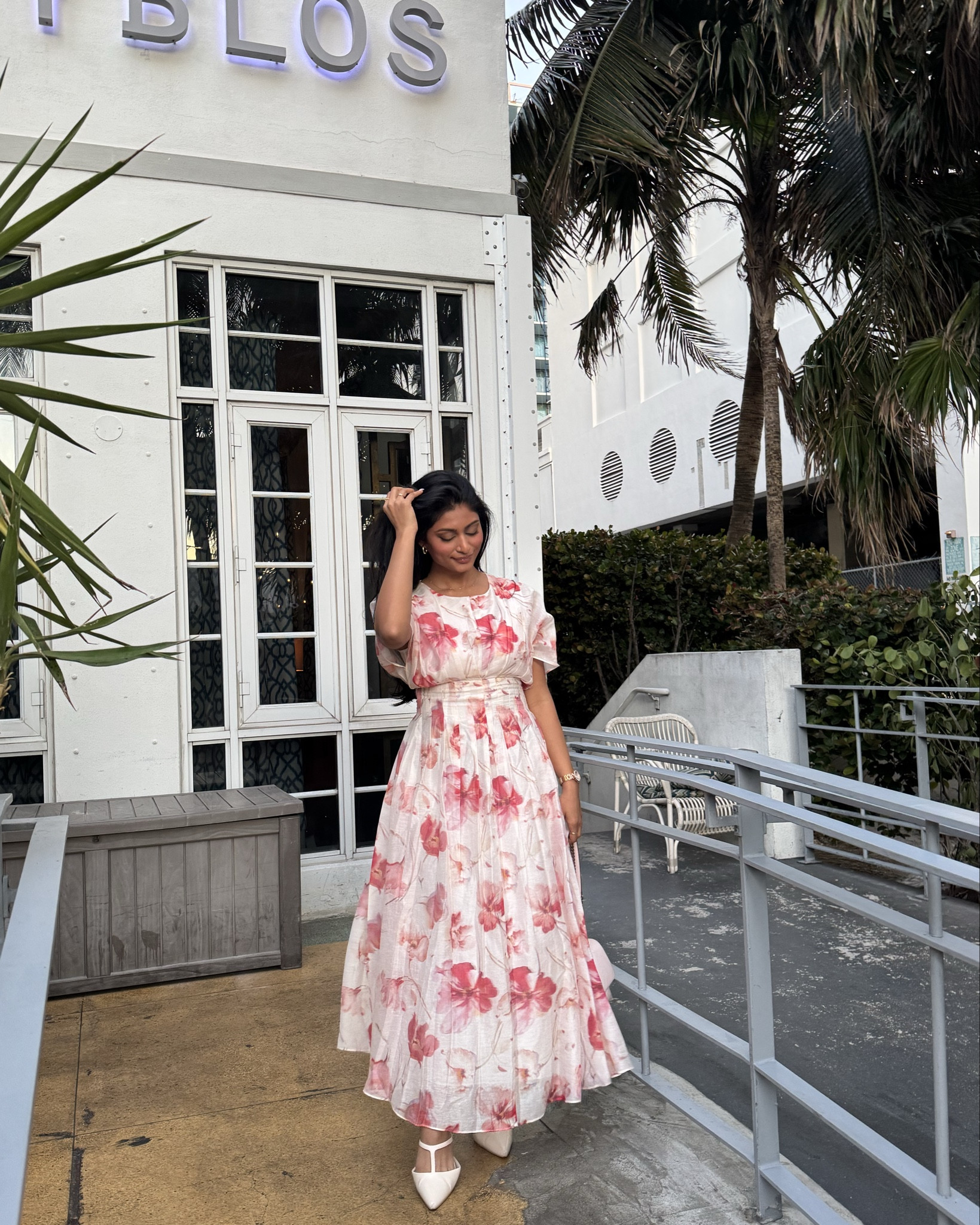 Modest floral pink dress for the summer and spring 

#LTKPetite #LTKStyleTip