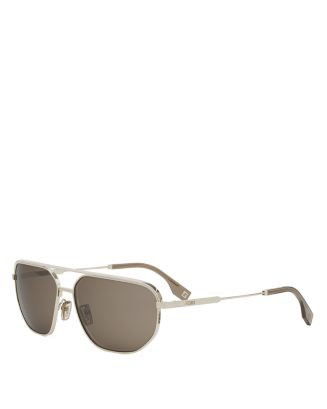 Fendi Travel Rectangular Metal Sunglasses, 61mm  | Bloomingdale's Jewelry & Accessories | Bloomingdale's (US)
