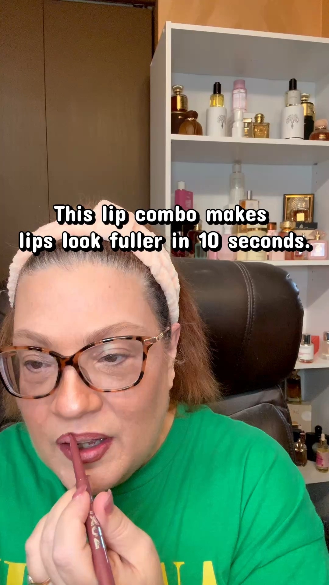 Gen X lip trick for fuller lips — contour with a plumping lip liner, then add plumping gloss just in the center of the lips. This combo adds shape + volume and makes lips look fuller in seconds. Both products are linked here.

#LTKOver40 #LTKBeauty #LTKgrwm