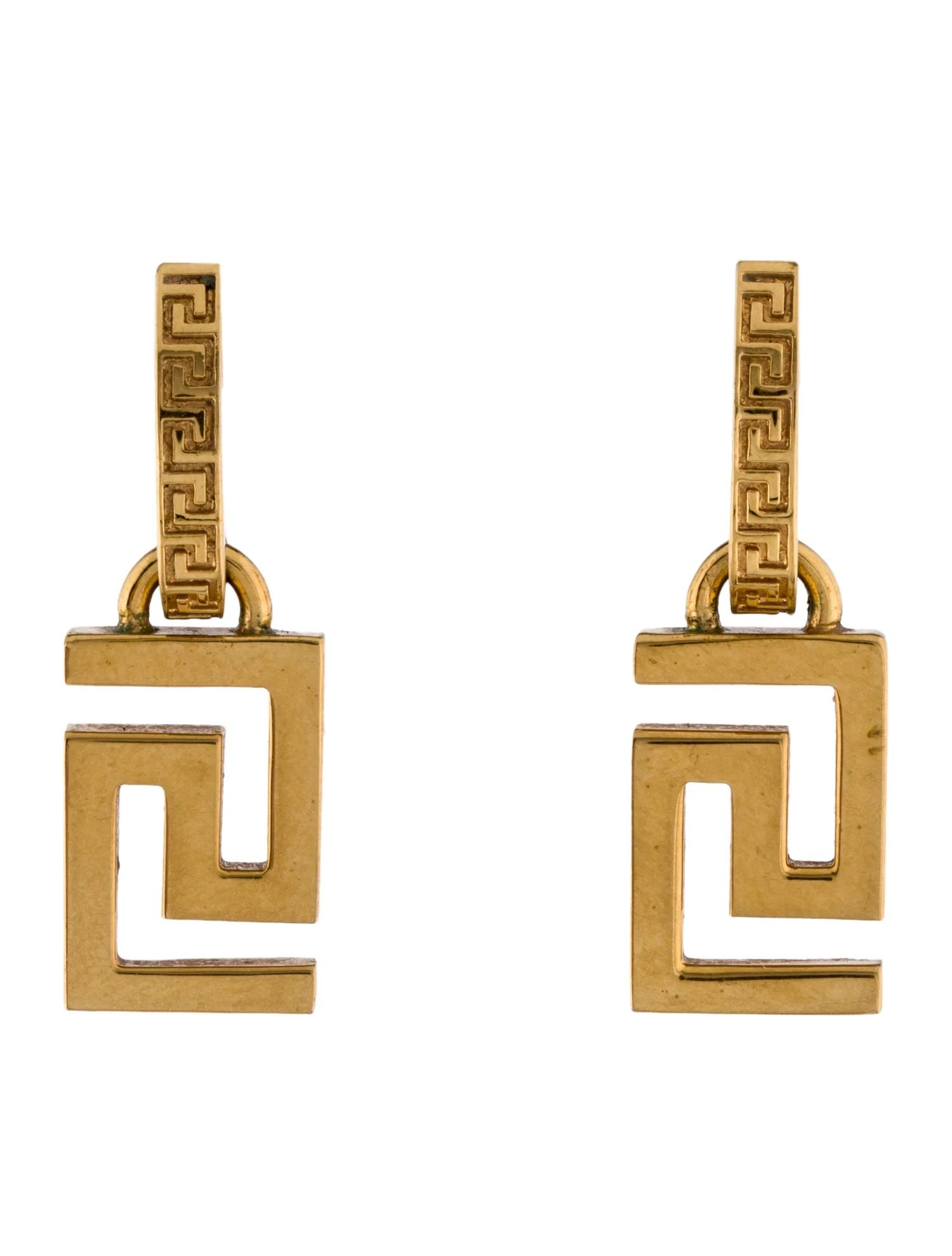 Greca Drop Earrings | The RealReal