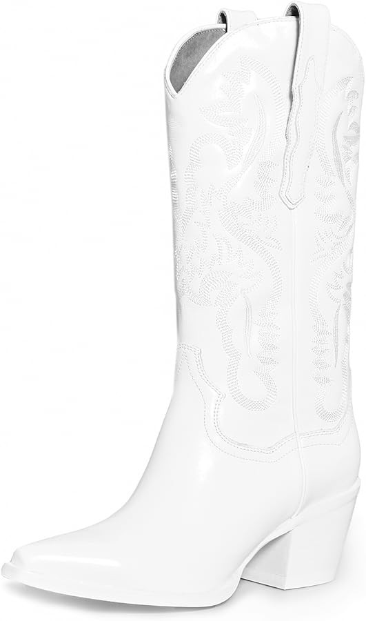 Jeffrey Campbell Women's Cambell Starwood Tall Western Boot Snip Toe | Amazon (US)