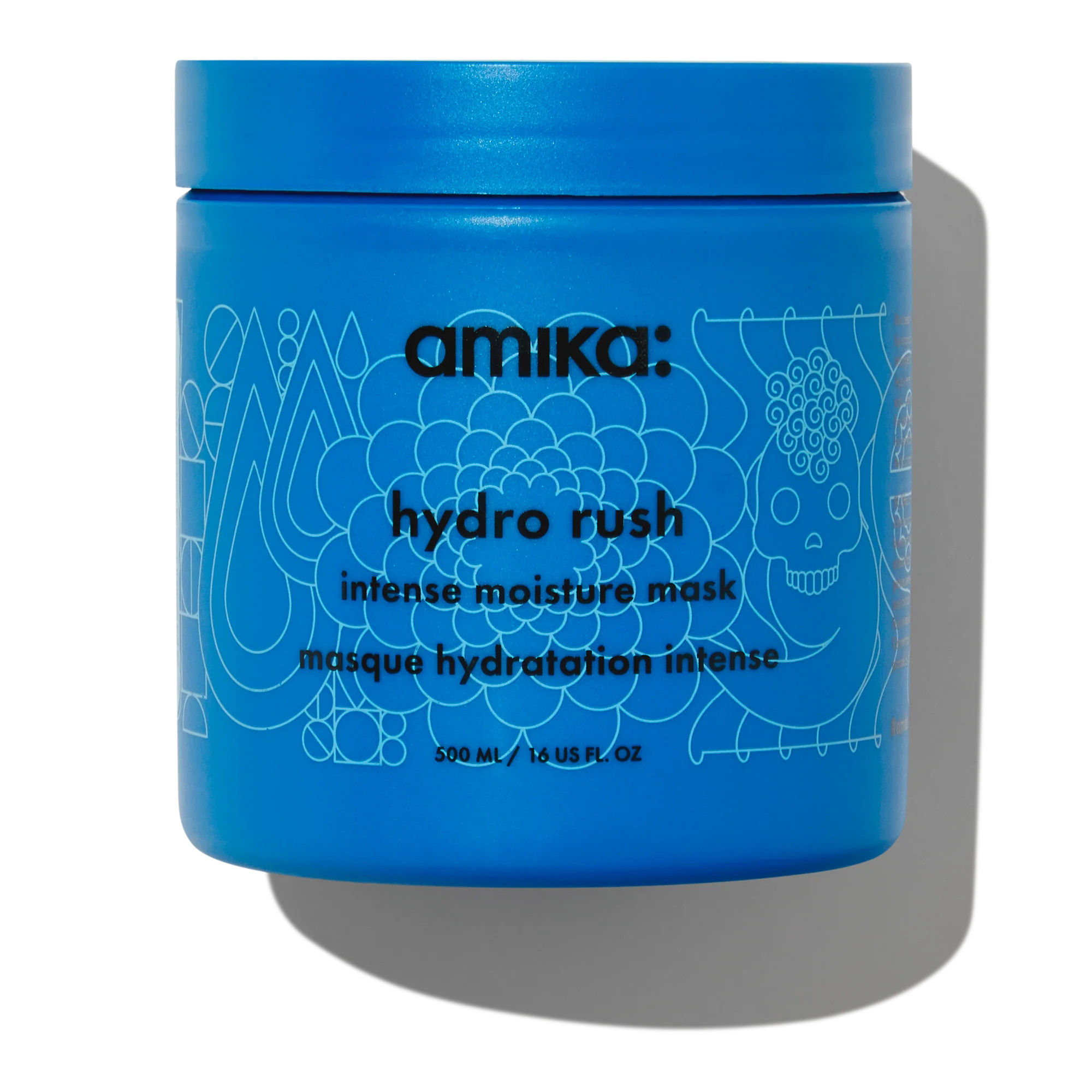 hydro rush  intense moisture hair mask with hyaluronic acid | amika US