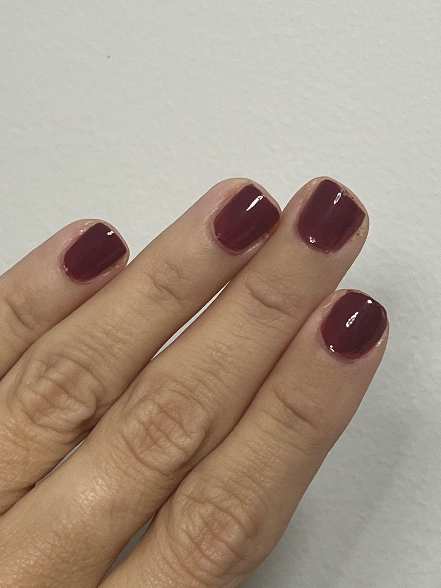 Olive and June’s polish in “dont spill on the white couch” is a gorgeous winter red with a slight mauve/neutral undertone that allows it to lean more burgundy. I’m obsessed 

#LTKSeasonal #LTKHoliday #LTKBeauty