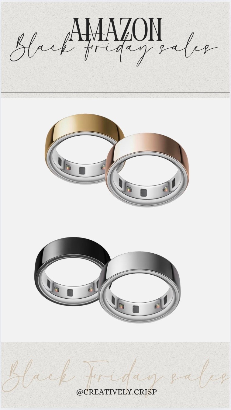 Amazon Black Friday cyber Monday deals are here! 🙌🏻🛍️ Oura rings ON SALE 🙌🏻🙌🏻 I rarely see the rose gold on sale!

@amazon #ad #founditonamazon #winterfavorites2025 

#LTKGiftGuide #LTKSaleAlert #LTKCyberWeek