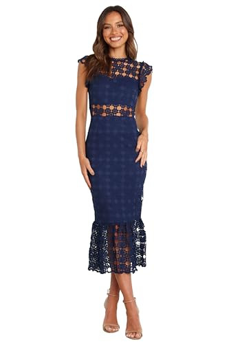 Petal & Pup Lauren Dress - Navy 4 | Amazon (US)