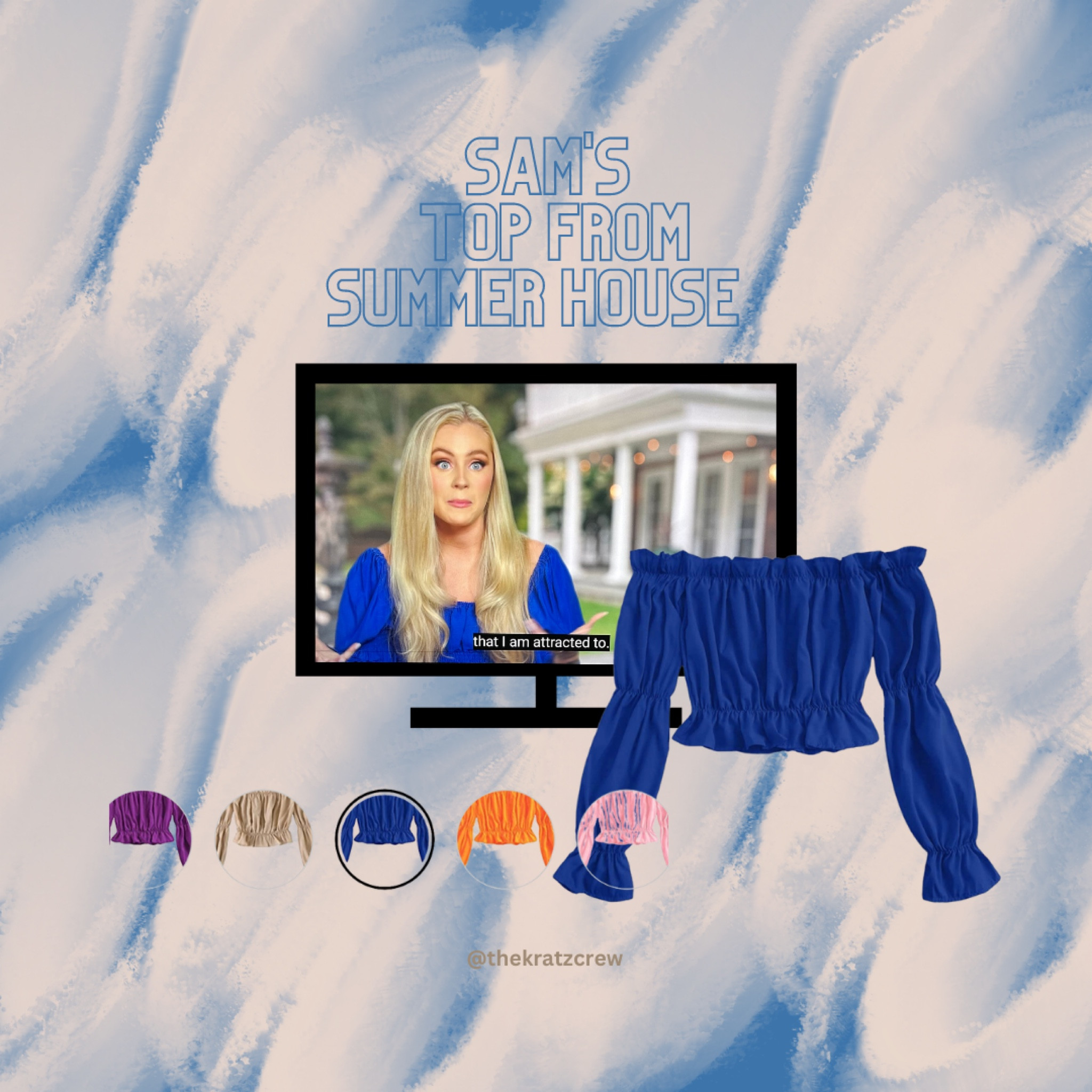 Got as close as I could ladies!

Follow @thekratzcrew for more daily finds!

#amazon #founditonamazon #affordablefashion #amazonfashion #lookforless #amazoninfluencerprogram 
@amazoninfluencerprogram

Outfit inspo | style | outfit inspiration | outfit ideas | heels | Pinterest outfits | amazon haul | Pinterest inspo | amazon | amazon fashion | women’s tops | casual | women’s sweater | amazon casual | flowy tops | most popular | trending | spring tops | transitional tops | summer house |
This photo is from peacock newest episode*

#LTKSale #LTKFind #LTKstyletip