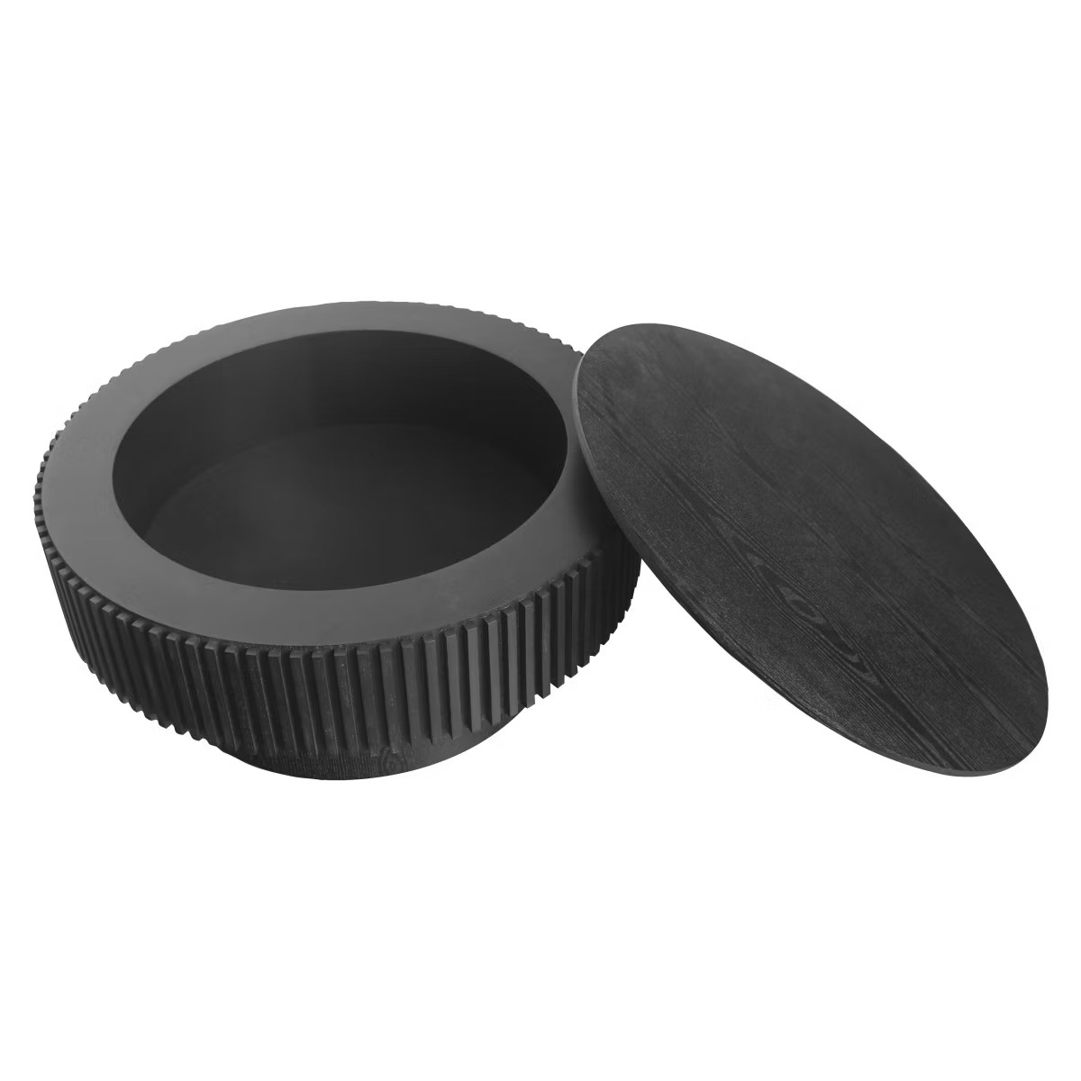 31.5'' Round Coffee Table With Storage Center Table For Living Room,Drum Coffee Table And Tables-... | Target