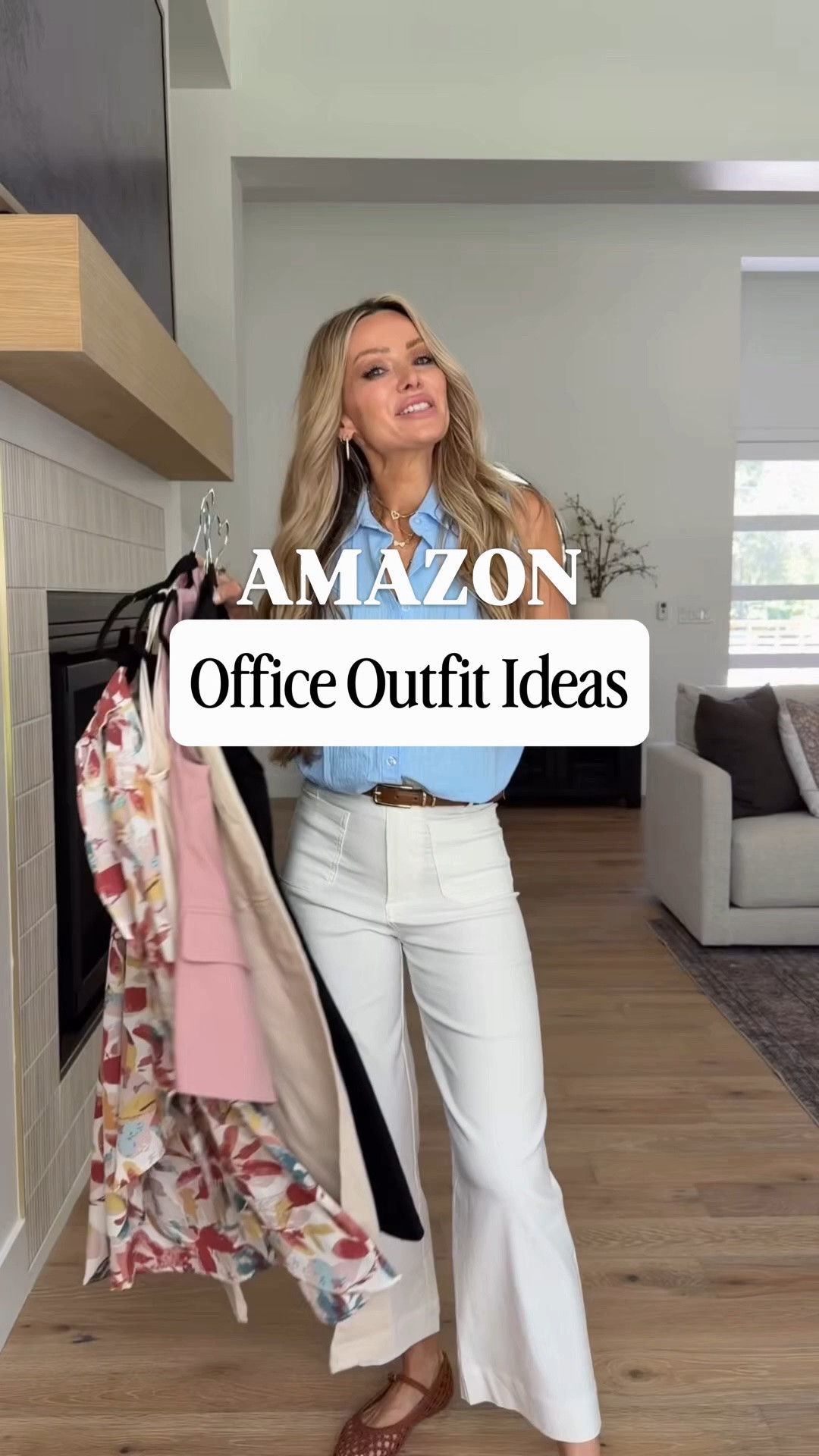 Amazon office outfits that I’m loving! 🤍✨
Comment AMAZON and I’ll send you the details

If you’re building a work wardrobe that feels polished, comfortable, and easy to mix and match, these Amazon finds deserve a spot in your closet.

From teacher outfits and business casual looks to office-ready dresses and elevated basics, every piece is effortless to style and perfect for busy mornings.

✨ Neutral trousers you’ll wear on repeat
✨ A classic blue blouse that works year-round
✨ An easy printed midi skirt for meetings or classroom days
✨ A timeless black button-front dress that transitions from work to dinner
✨ A chic blush vest layered with tailored pants for a modern business casual look

These are the pieces I reach for when I want to feel confident, comfortable, and put together without spending forever planning an outfit.

Comment OFFICE and I’ll send you all the Amazon links! 🤍

Save this for your next office refresh, teacher wardrobe update, or business casual outfit inspiration.

#amazonfashion #amazonfinds #officeoutfits #teacheroutfits #businesscasual