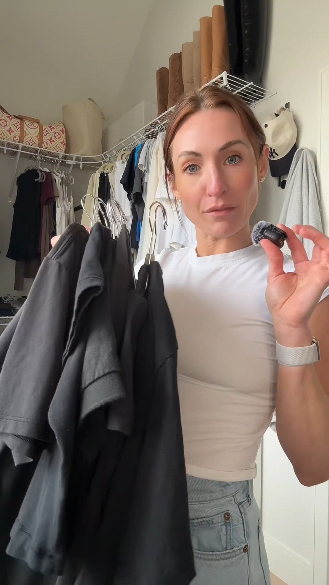 Black everyday t-shirts 

Part 4: closet cleanout and try on

#LTKstyletip #LTKcanada