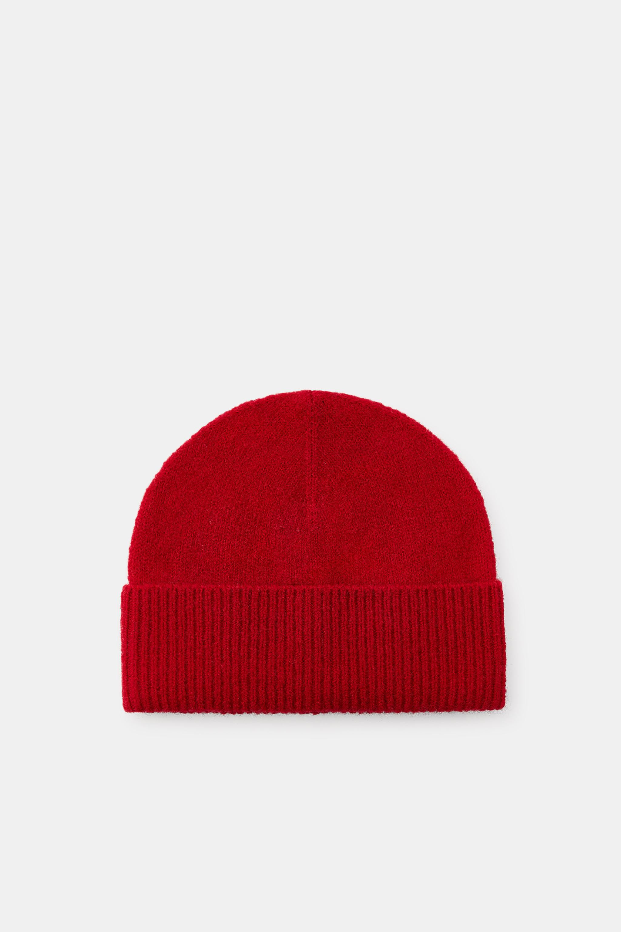 RIBBED KNIT BEANIE HAT | Zara US
