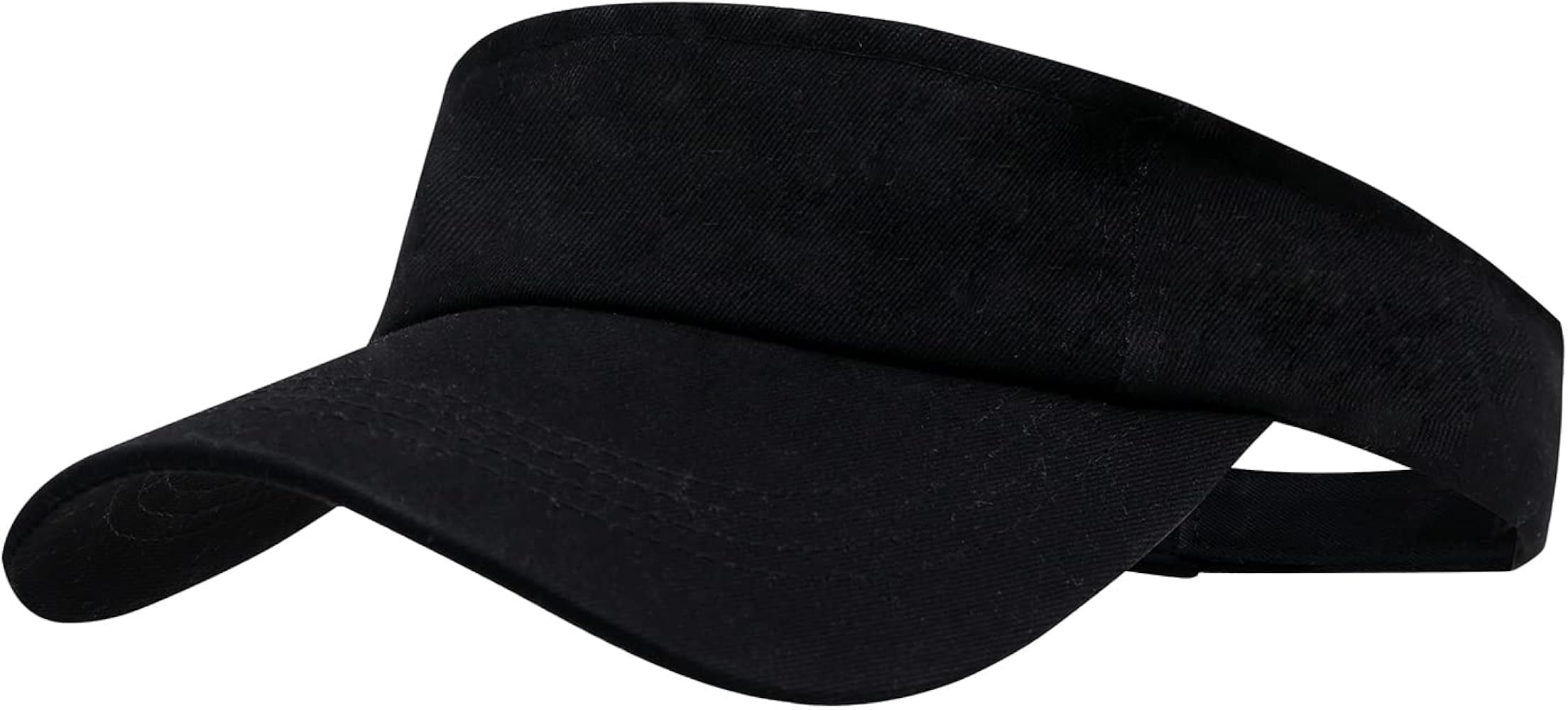 Sport Sun Visor Hats Adjustable Empty Top Baseball Cap Cotton Ball Caps for Women and Men | Amazon (US)