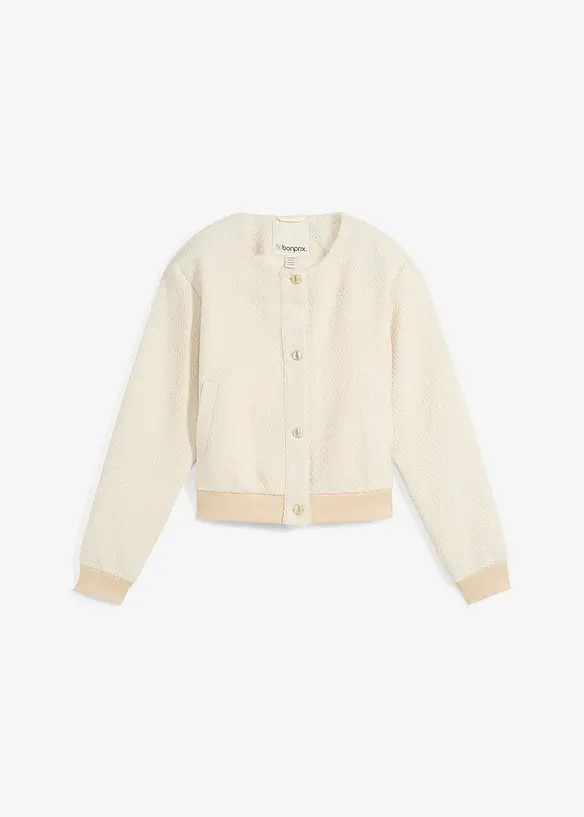 Blouson aus kuscheligem Bouclé | Bonprix DE