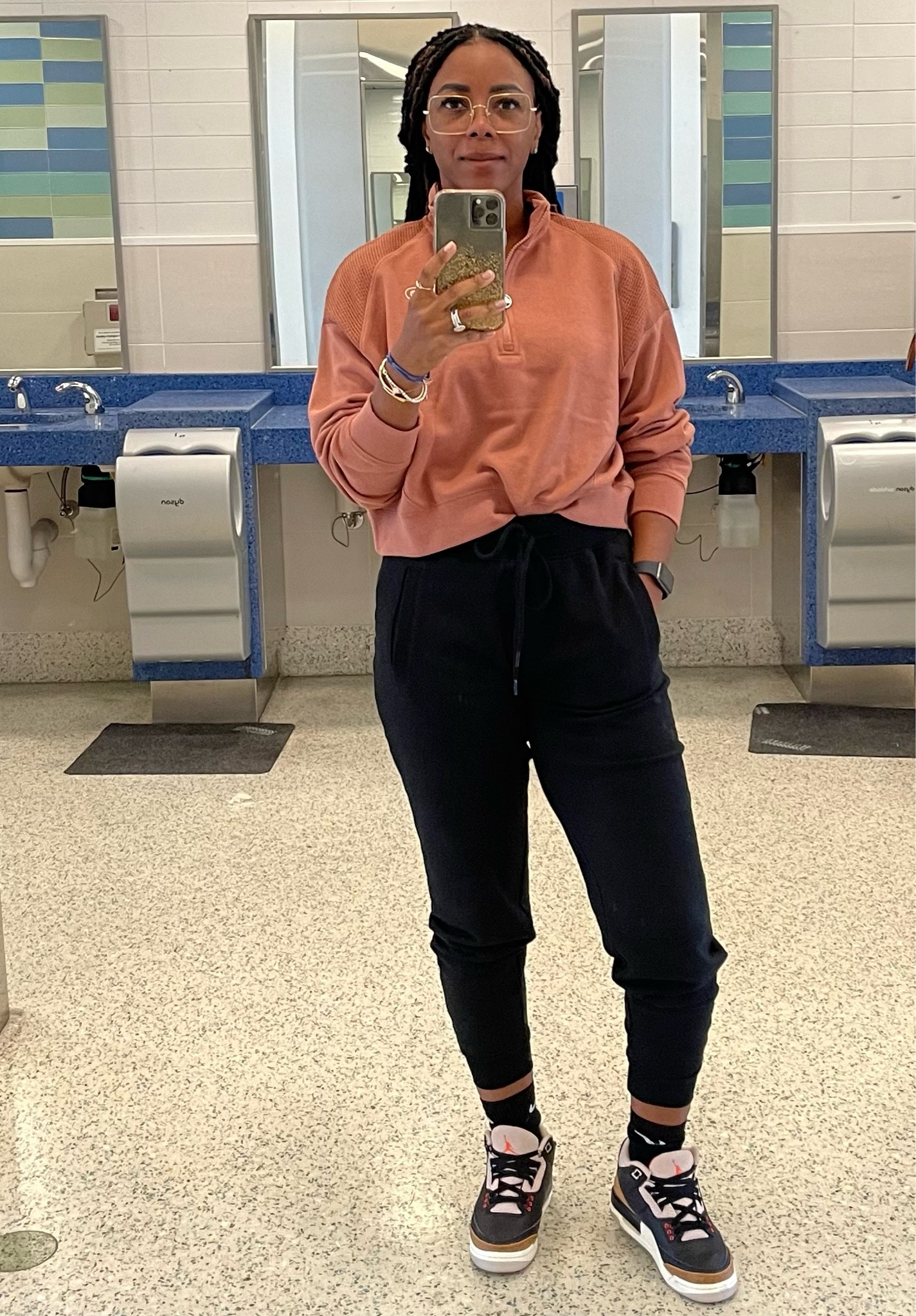 1/4 zip crop sweater
Joggers

#LTKsalealert #LTKCyberweek