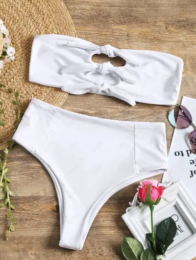 Bandeau Bathing Suit | ZAFUL (Global)