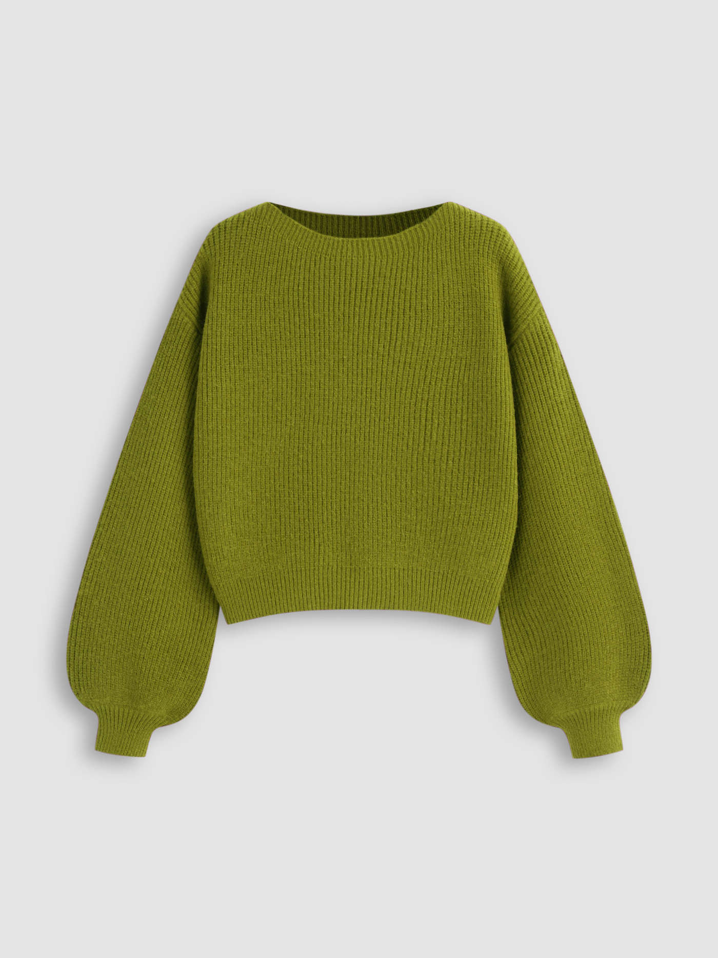 Knit Boat Neck Long Sleeve Top | Cider