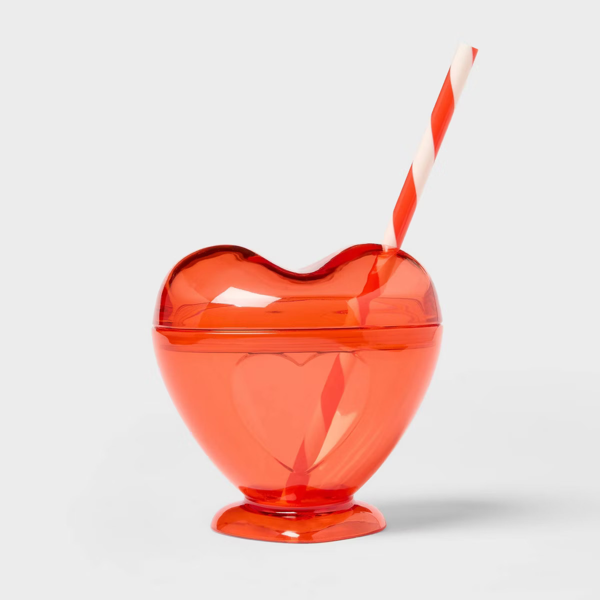 10 fl oz Figural Heart Tumbler with Straw - Pillowfort™ | Target