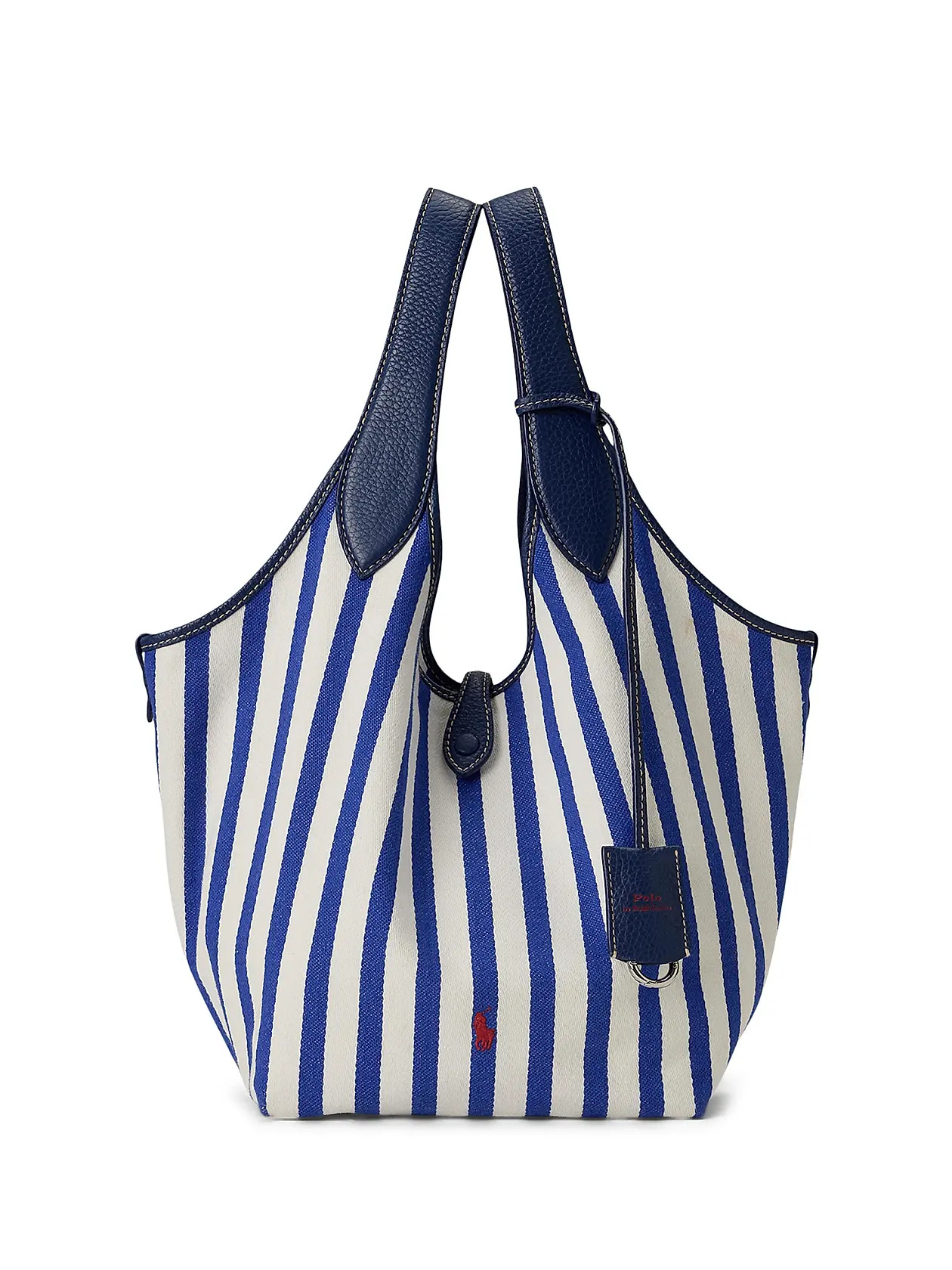 Medium Polo Play Striped Tote Bag | Saks Fifth Avenue