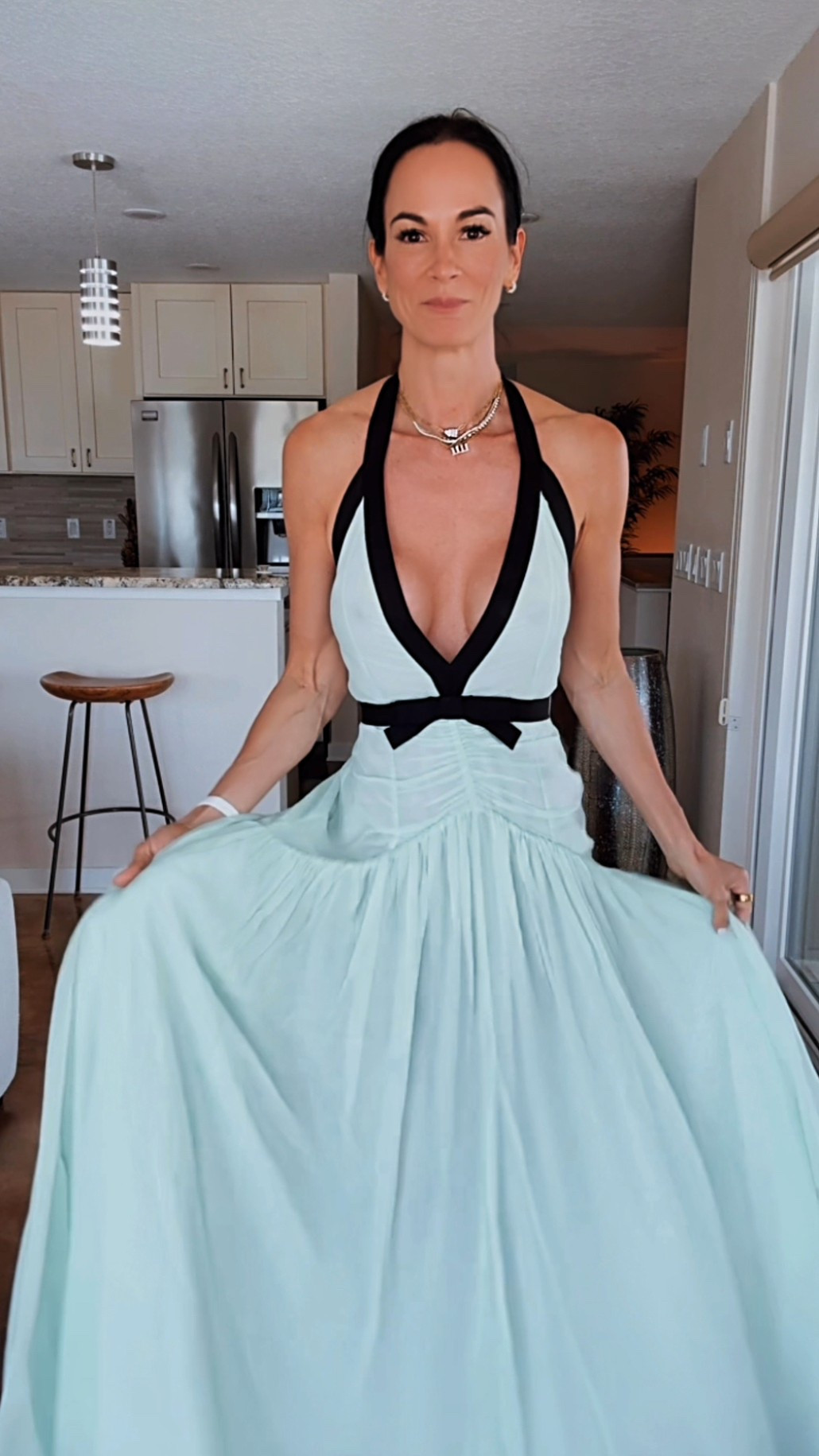 baby blue dress near me Always On My Mind Baby Blue Floral Babydoll Dress – Shop the Mint main image 0