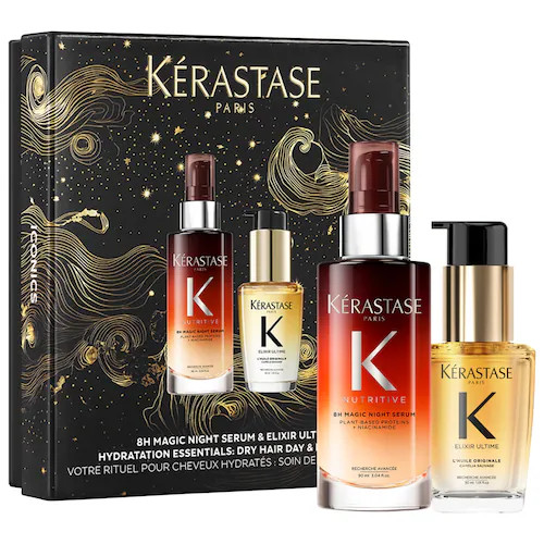KérastaseIconic Hair Heroes Gift Set: 8H Magic Night Serum & Mini Elixir Ultime Hair Oil | Sephora (US)