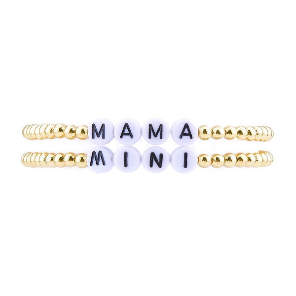 Mama & Mini Stacking Bracelet Set | Victoria Emerson