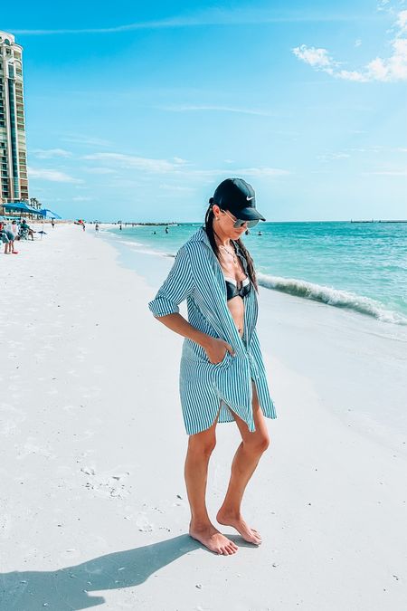 Cover up or country club attire, this dress is super versatile and it has pockets!! Use code BRUNCHANDTHEBEACH to get 20% off at Vici!

#LTKunder100 #LTKtravel #LTKswim