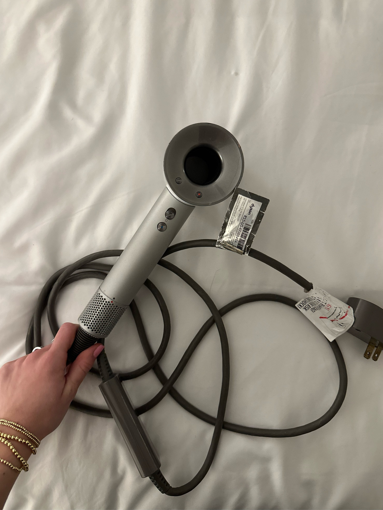 This hairdryer is POWERFUL. It dries my hair so fast!!! I also linked the air wrap, I use that occasionally !
