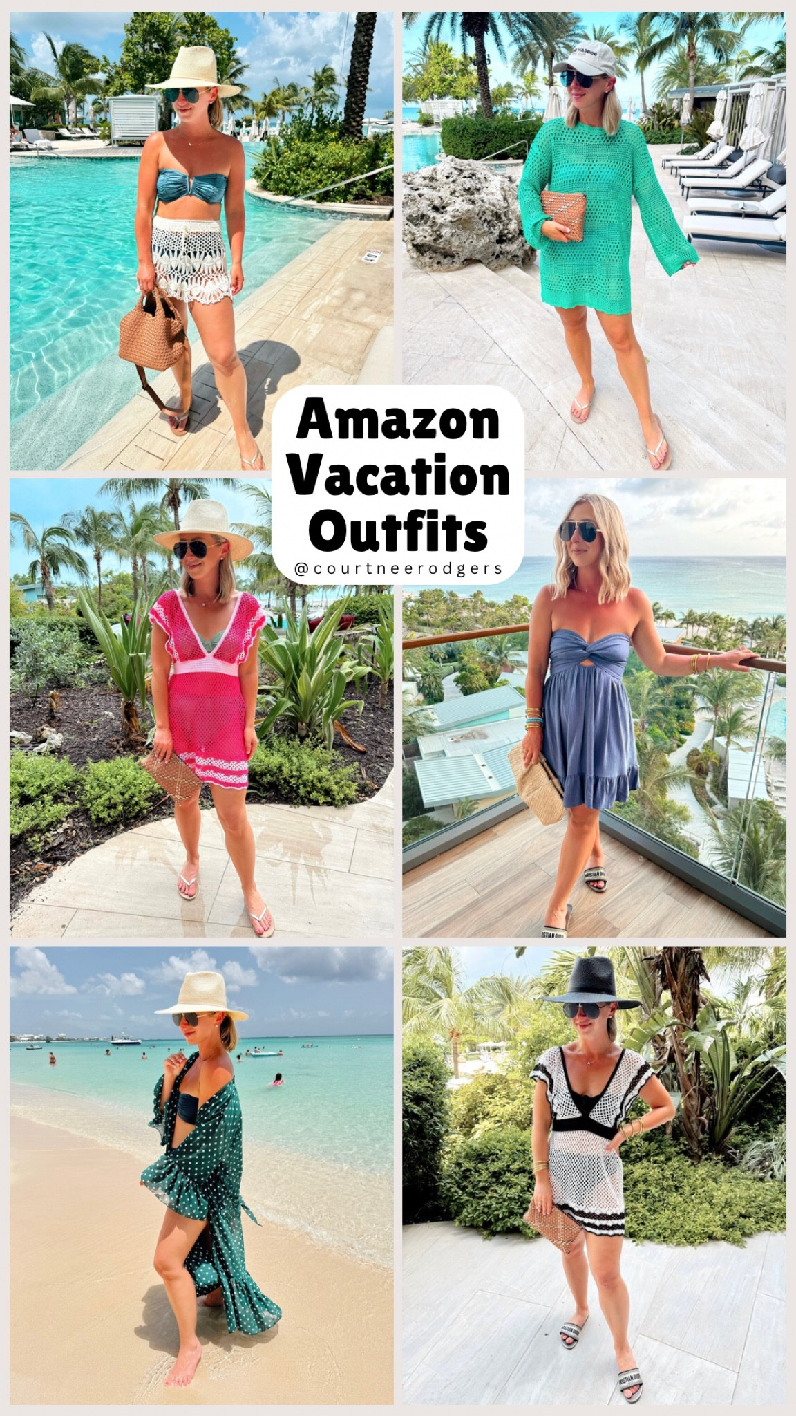 Amazon Vacation Outfits // Grand Cayman 🌴 Size medium in the crochet dresses + skirt, size small in the strapless dress!

Vacation outfits, dresses, vacation style, Amazon fashion  

#LTKTravel #LTKSaleAlert #LTKSwim
