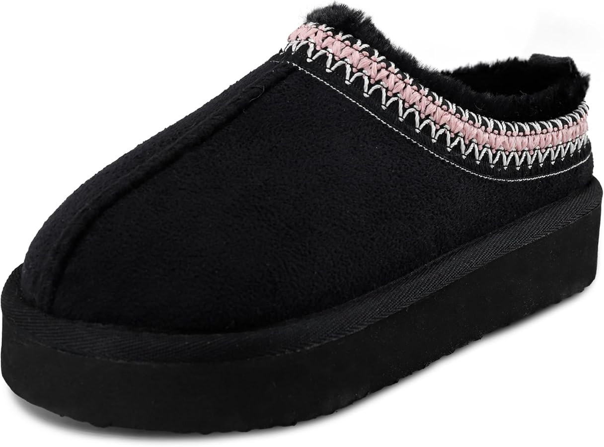 Jessica Simpson girls Slip-on Clog 1" Platform Slipper, Memory Foam, Indoor/Outdoor Sole | Amazon (US)