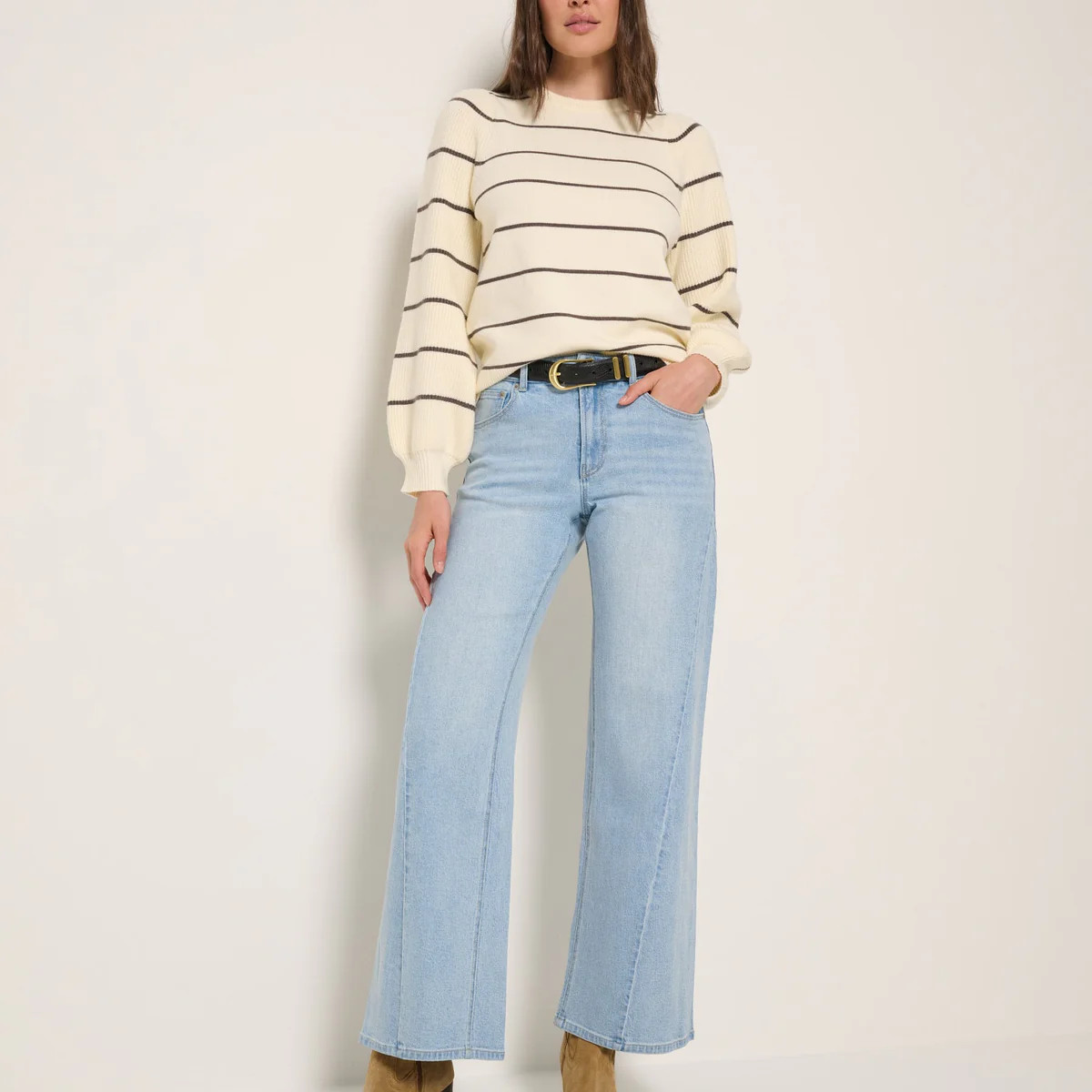 Camelia Flare Jeans - High-Rise, Soft Lyocell Blend | Seventy Eight and Sunny