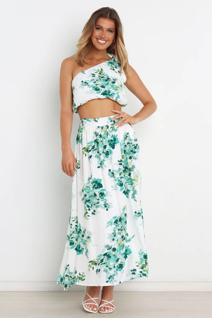 Laura Skirt - White Floral | Petal & Pup (US)