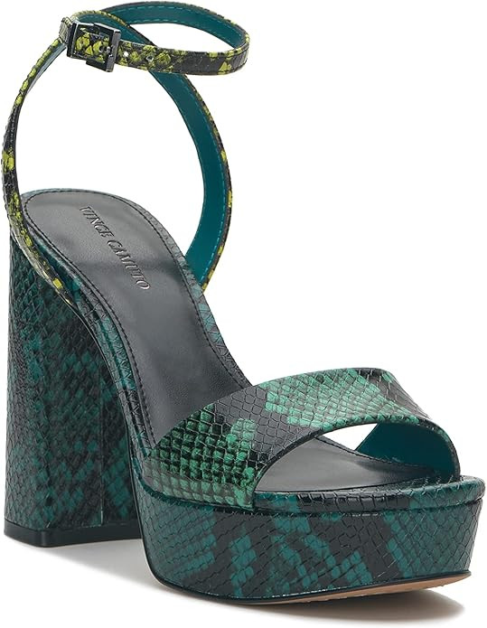 Vince Camuto Women's Pendry Platform Heel Sandal Wedge | Amazon (US)