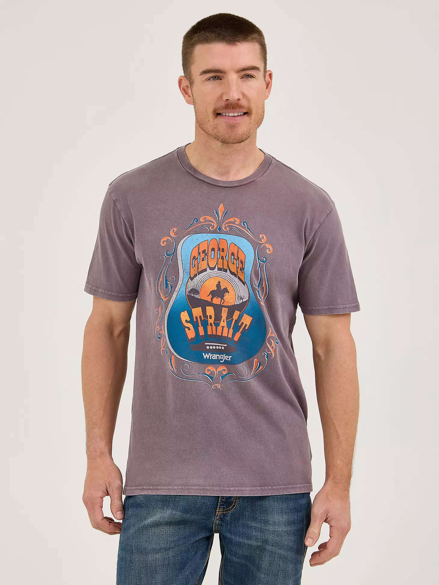 Men's Wrangler George Strait Concert T-Shirt | Wrangler