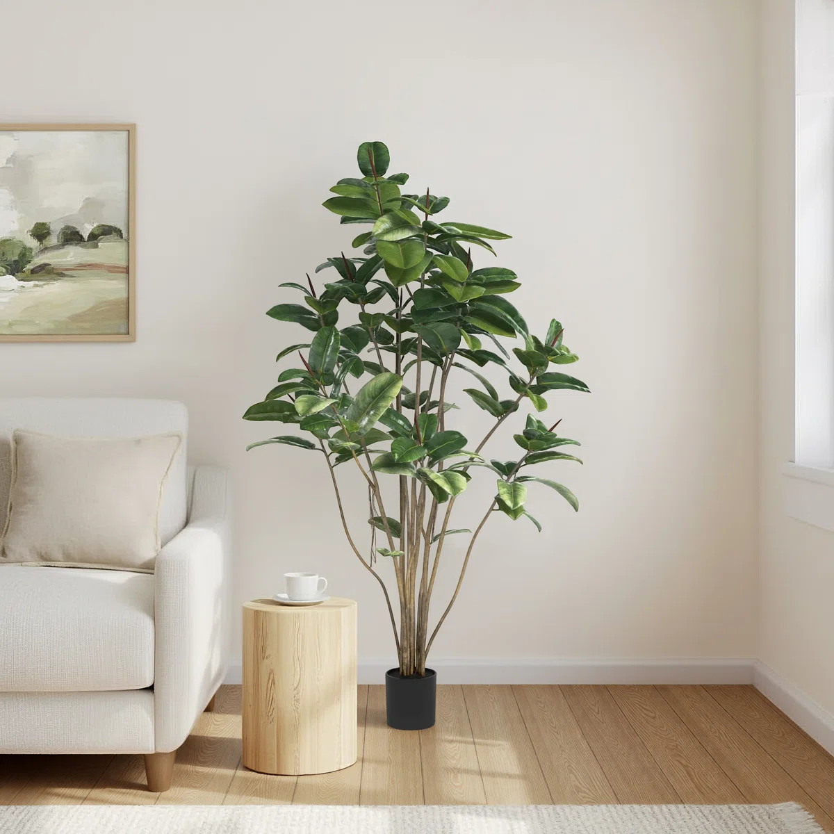 Solerno Faux Tree in Pot Liner | Wayfair North America