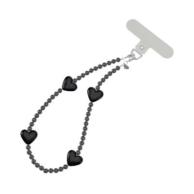VELVET CAVIAR Phone Charm - Black Heart: Stylish Mobile Accessory | Target