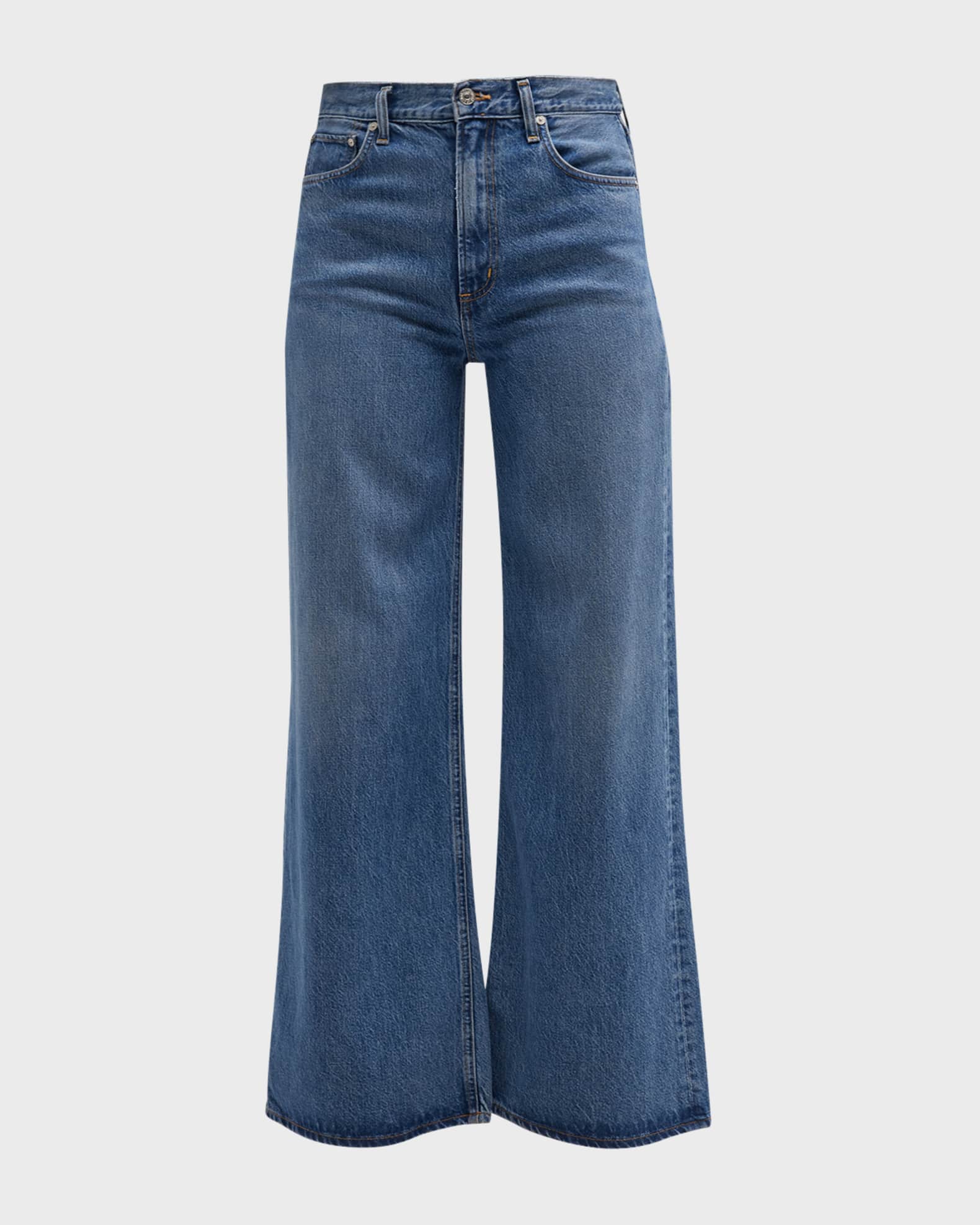 Paloma Wide-Leg Baggy Jeans | Neiman Marcus