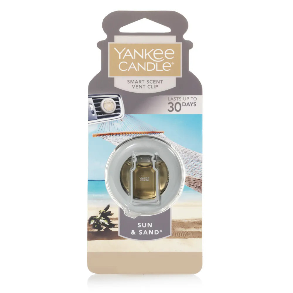 Sun and Sand Smart Scent Vent Clip, 13 fl oz | Yankee Candle